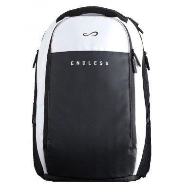 Mochila Endless Axys negra blanca 2026