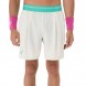 Short Asics Game 7in blanco