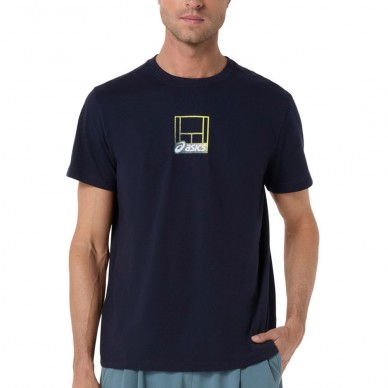 Camiseta Asics Court Core Graphic TEE azul