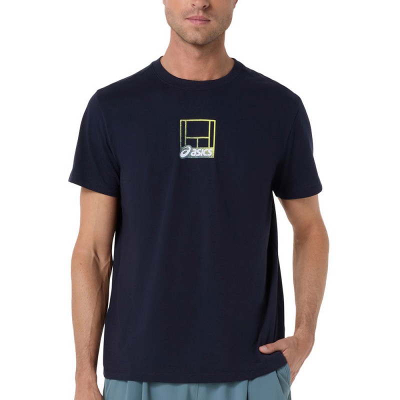 Camiseta Asics Court Core Graphic TEE azul