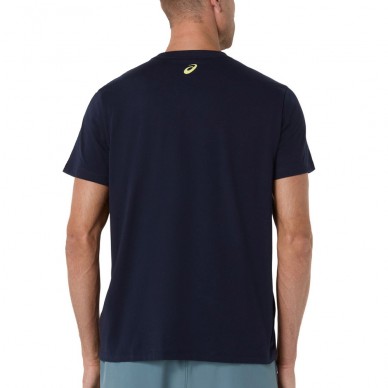Camiseta Asics Court Core Graphic TEE azul