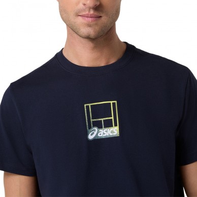 Camiseta Asics Court Core Graphic TEE azul