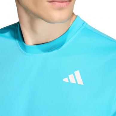 Camiseta Adidas Club 3STR azul cyan