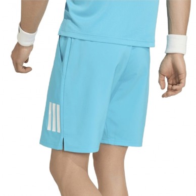 Short Adidas Club 3STR azul cyan