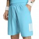 Short Adidas Club 3STR azul cyan