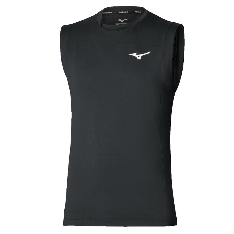 Camiseta Mizuno Tennis Shadow negra