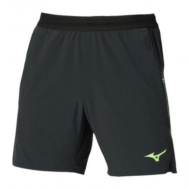 Short Mizuno Tennis 7 Inches Amply negro
