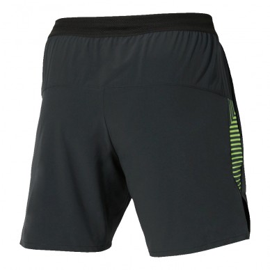 Short Mizuno Tennis 7 Inches Amply negro