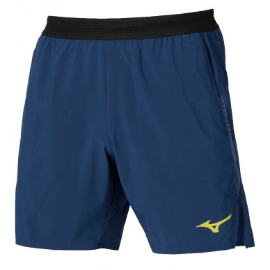 Short Mizuno Tennis 7 Inches Amply azul