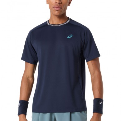 Camiseta Asics Game SS Top azul medianoche