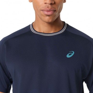 Camiseta Asics Game SS Top azul medianoche