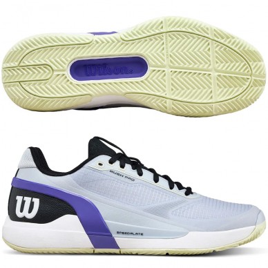 Zapatillas Wilson Rush Pro 5 Clay gray 2026