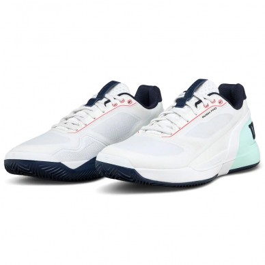 Zapatillas Wilson Rush Pro 5 Clay white bay 2026