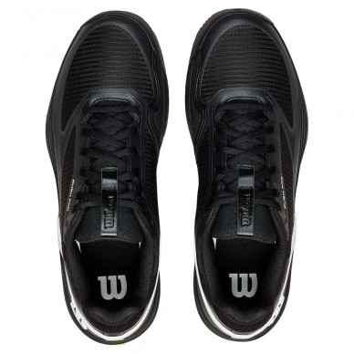 Zapatillas Wilson Rush Pro 5 Clay black white 2026