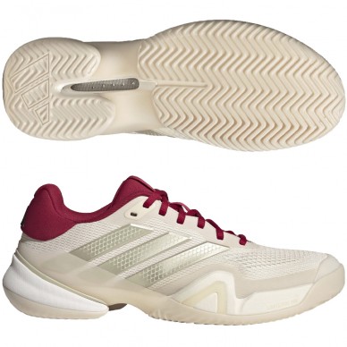 Zapatillas Adidas Barricade 14 M Clay white ice gold 2026