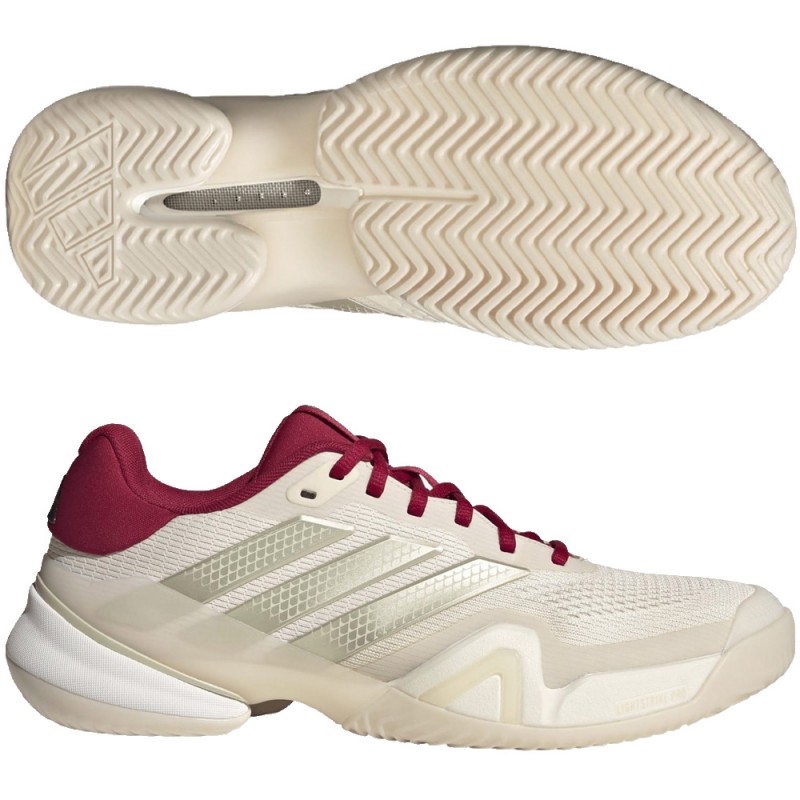 Zapatillas Adidas Barricade 14 M Clay white ice gold 2026