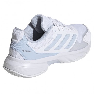 Zapatillas Adidas Courtjam Control 3 W crystal white silver 2026
