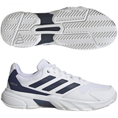 Zapatillas Adidas Courtjam Control 3 M white dark blue 2026