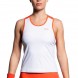 Camiseta Nox Team tirantes blanca roja