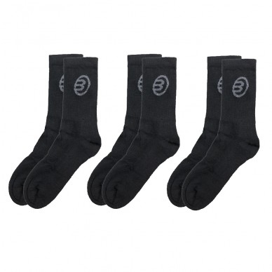 Calcetines Bullpadel BP262 Pack 3 negros