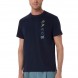 Camiseta Asics Game Seasonal Gracphic Tee azul medianoche