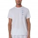 Camiseta Asics Game Seasonal Gracphic Tee blanca