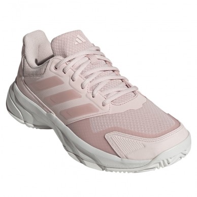 Zapatillas Adidas Courtjam Control 3 W wonder quartz white 2026