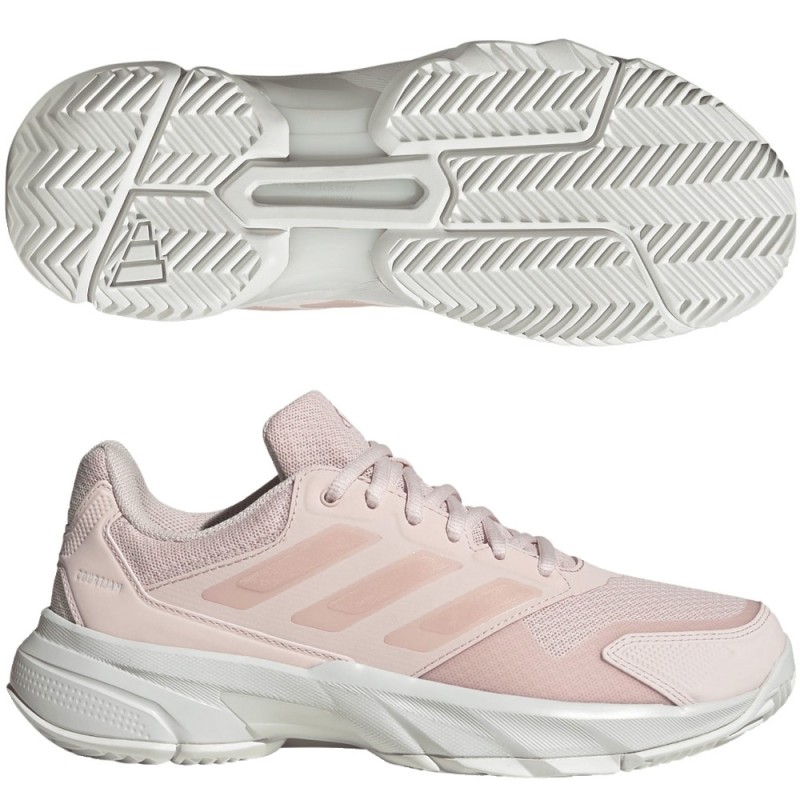 Zapatillas Adidas Courtjam Control 3 W wonder quartz white 2026