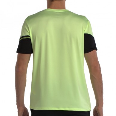Camiseta Bullpadel Besan amarillo azufre