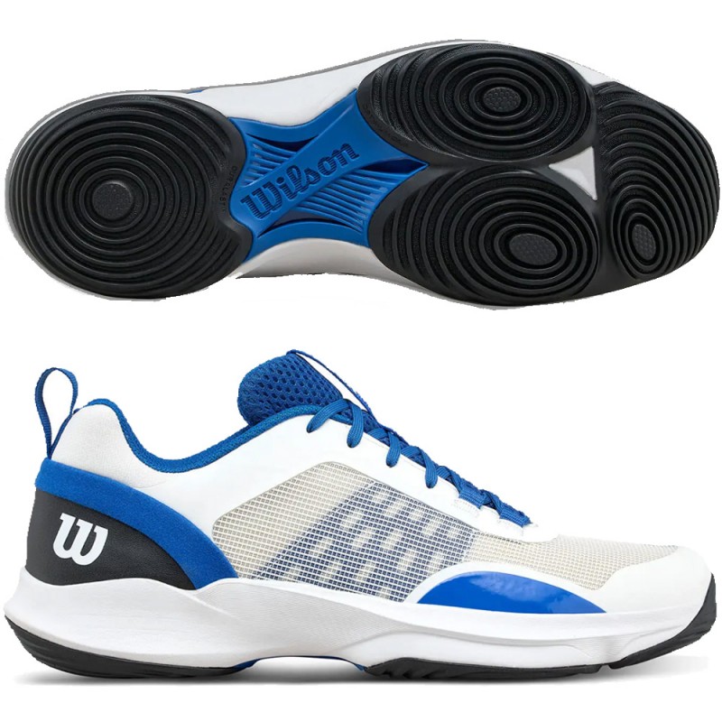 Zapatillas Wilson Hurakn Pro V2 white deja vu blue 2025