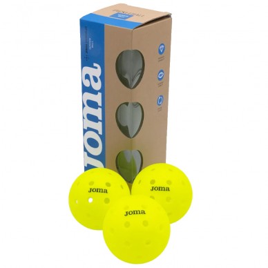 Pelotas Joma Pickleball amarillo flúor