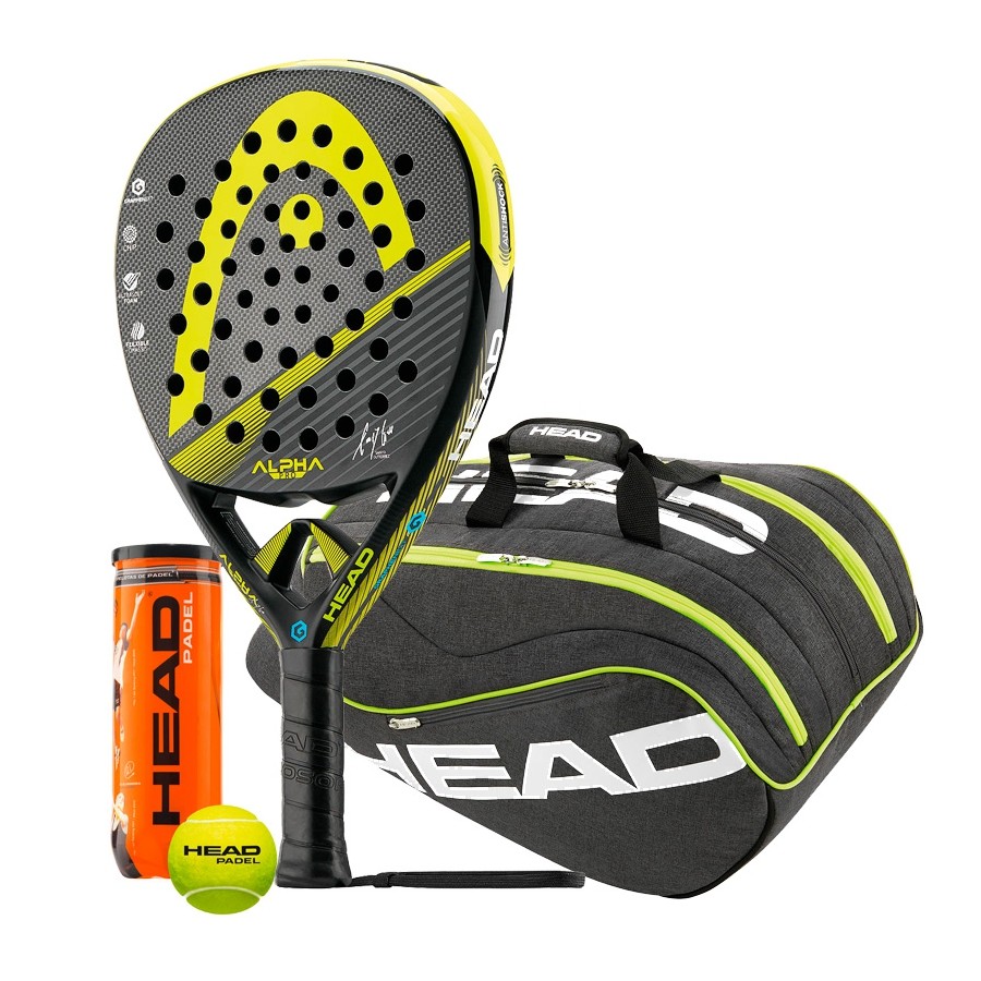 Pack head Alpha Pro + Paletero Ultimate Pro + Bolas