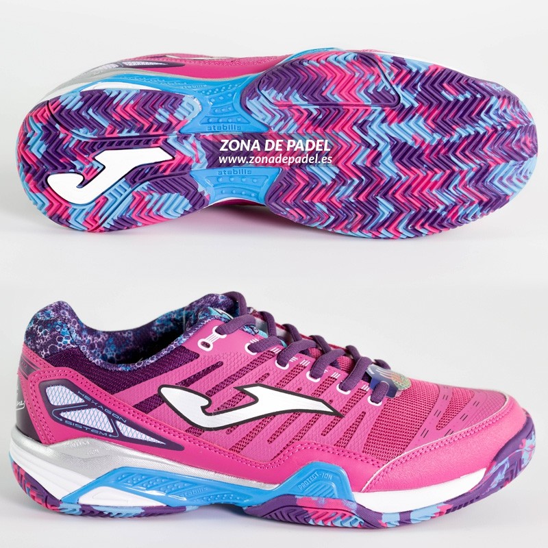 Zapatillas joma Lady T.Slam Morado Celeste 2016 Zapatillas joma Lady T.Slam Morado Celeste 2016