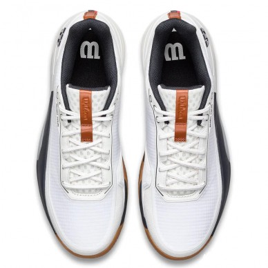 Zapatillas Wilson Rush Tour 5 Clay white navy 2026