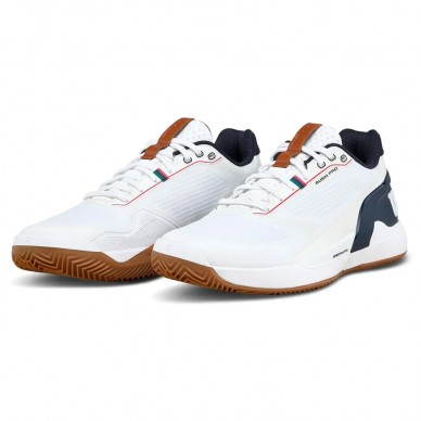 Zapatillas Wilson Rush Pro 5 Clay white navy 2026