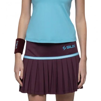 Falda Siux Apex burdeos