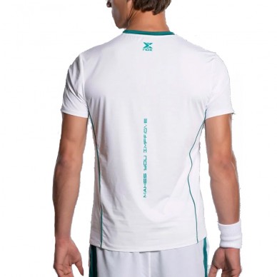 Camiseta Nox Pro blanca verde