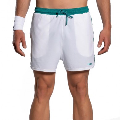Short Nox Pro blanco verde