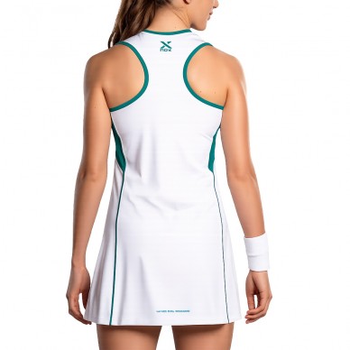 Vestido Nox Pro blanco verde