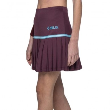 Falda Siux Apex burdeos