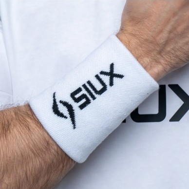 Muñequera Siux Basic larga blanca
