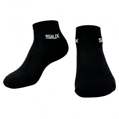 Calcetines Siux Basic cortos Pack 3u negros