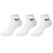 Calcetines Siux Basic cortos Pack 3u blancos