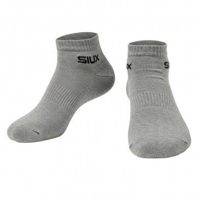 Calcetines Siux Basic cortos Pack 3u grises