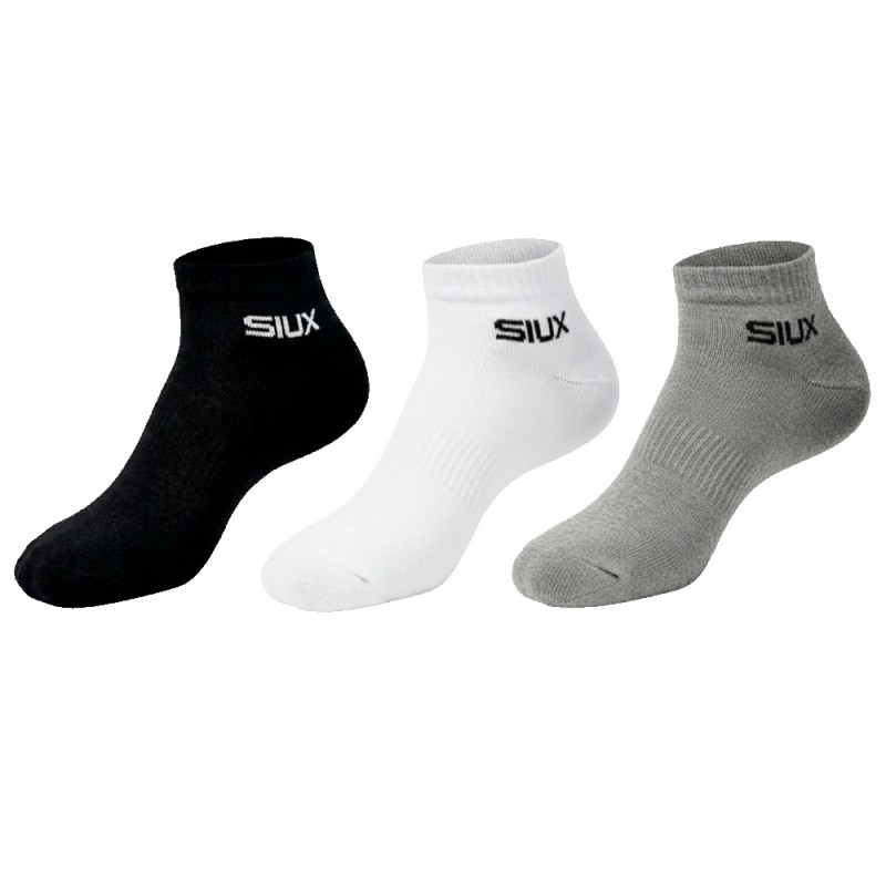 Calcetines Siux Basic cortos Pack 3u mix