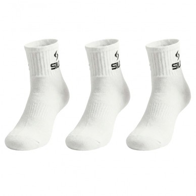 Calcetines Siux Basic Pack 3u blancos