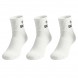 Calcetines Siux Basic Pack 3u blancos