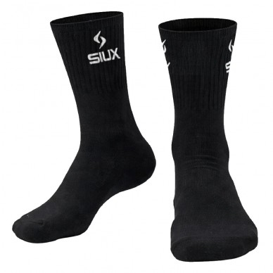 Calcetines Siux Basic altos Pack 3u negros