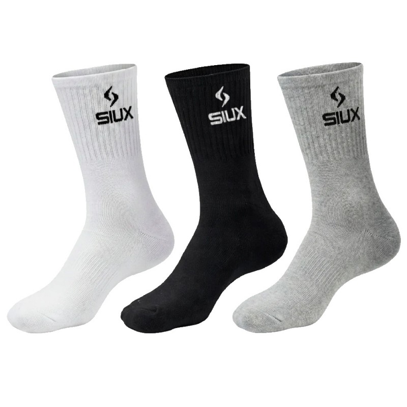 Calcetines Siux Basic altos Pack 3u mix