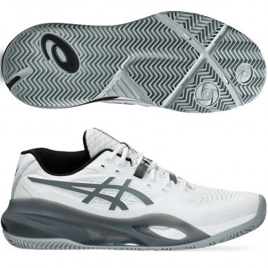 Zapatillas Asics Gel Resolution X Padel white steel grey 2026